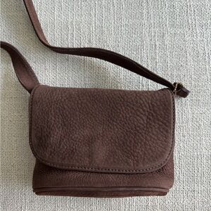 Coach Vintage Sonoma Small Flap Nubuck Leather Bag